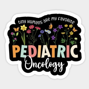 Funny Pediatric Oncology Nurse Cute Pediatric Oncology Squad Sticker